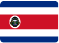 The flag of Costa Rica